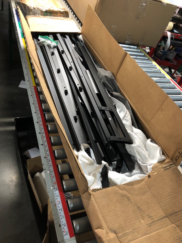 Photo 1 of ****************MISSING PIECES*************
Metal Bed Frame Queen Size 8 inch Platform Bed Frame, Strong Steel Slats, Bedroom Bed Base for Apartment and Home Use