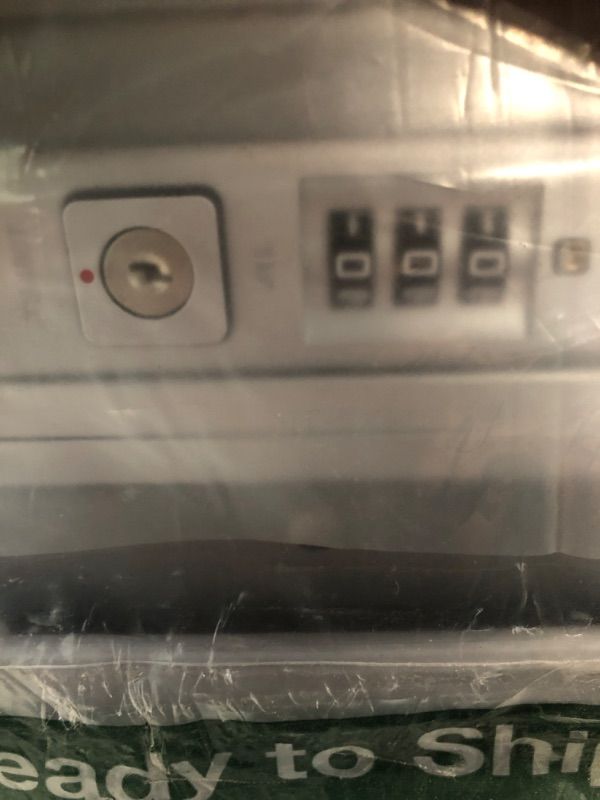 Photo 1 of ***STOCK PHOTO REFERENCE ONLY, CODE 000***Sugift - 28" Durable Aluminum Frame Spinner Luggage ABS+PC Hardshell Suitcase with TSA Lock, and Smart Organization - Silver