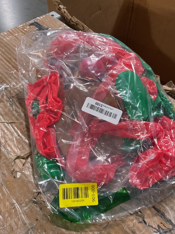 Photo 1 of ***(MISSING ANTLERS/ NOSES)***18 Pcs 3 Set Inflatable Reindeer Antler Ring Toss Christmas Party Games Kids Family Toys Stock Stuffer Christmas Activities Decorations Carnival Supplies Gifts Grandkids- 3 Antlers 12 Rings 3 Red Nose