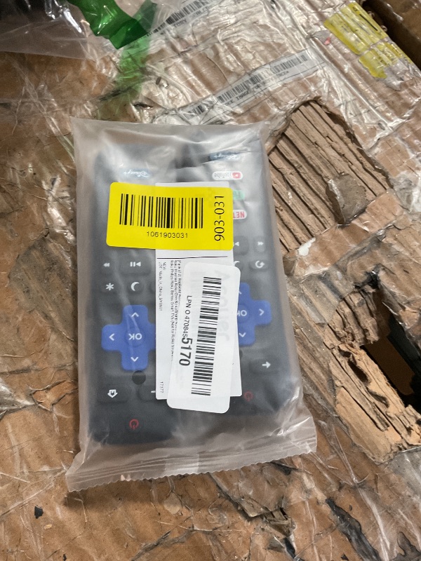 Photo 1 of (Pack of 2) Replacement Remote Control Only for Roku TV, Compatible for TCL Roku/Hisense Roku/Onn Roku/Sharp Roku/Element Roku/Westinghouse Roku/Philips Roku Smart TVs (Not for Roku Stick and Box)