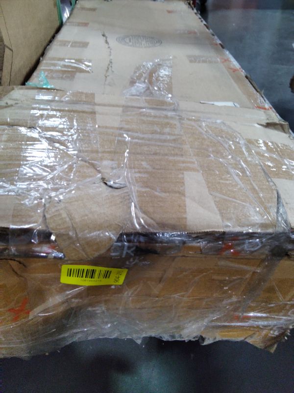 Photo 1 of **************INCOMPLETE ITEM, THIS IS ONLY BOX #1 OUT OF 2 TOTAL*************
X Rocker Fortress Video Gaming Twin Loft Bed, Durable Black Metal Bed Frame, Built-in Desk and 3 Shelves, 77.64" x 59.17" x 72.05"