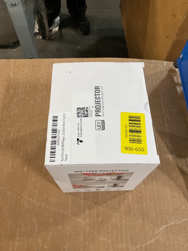 Photo 1 of ?Auto Focus&1080P?Magcubic Mini Smart Projector with 4K Support, Portable Projector with Wifi and Bluetooth, 5W Speaker, Built in Apps, Voice Control, Outdoor Movie Projector