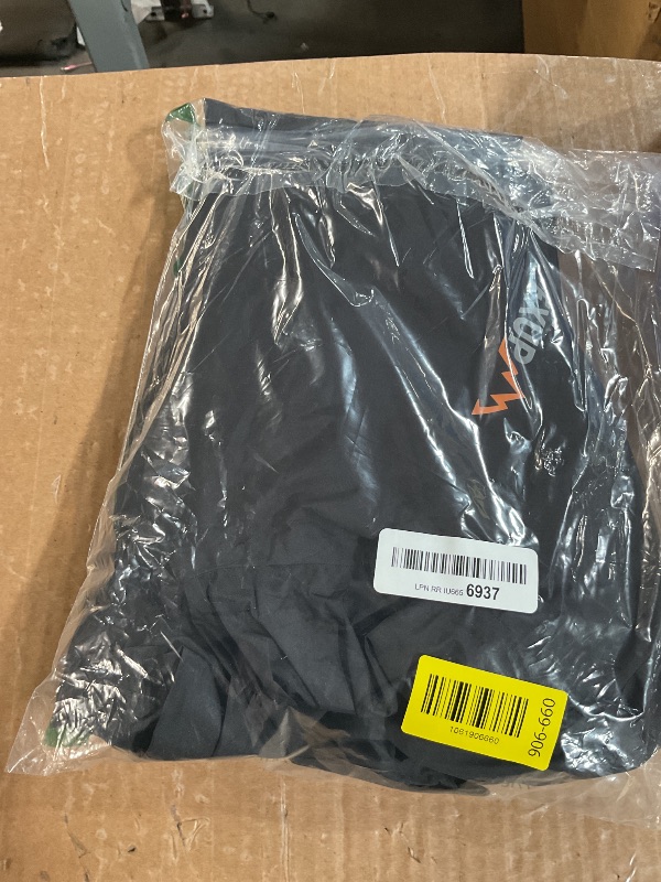 Photo 2 of APEXUP Packable Rain Jacket Men with Reflective Zipper, Lightweight Waterproof Jacket Windbreaker Hooded Raincoat, Mens Rain Jackets for Outdoor, Running, Hiking, Travel, Cycling (Black, 3XL)