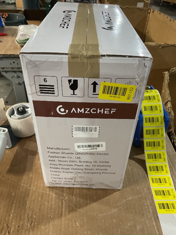 Photo 1 of ***(Parts Only/ Non Functional)***AMZCHEF Espresso Machine with LCD Display, 20 Bar Cappuccino Machines with Automatic Milk Frother for Home Gifts, Latte Coffee Maker with Dual Wall & Filters, Stainless Steel Style sliver