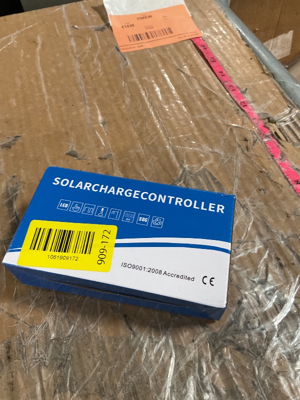 Photo 1 of [Upgraded] 30A Solar Charge Controller, 12V/ 24V Solar Panel Regulator with Adjustable LCD Display Dual USB Port Timer Setting PWM Auto Parameter