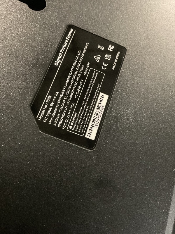 Photo 1 of 64GB 15.6" Frameo Digital Picture Frame WiFi, Large Electronic Photo Frames 1920 x 1080 IPS FHD Touch Screen, Send Photos from Your Phone from Anywhere, Best Gifts for Parents and Grandparents