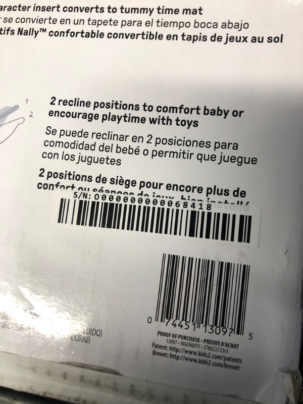 Photo 1 of Ingenuity InLighten 5-Speed Baby Swing - Swivel Infant Seat, 5 Point Safety Harness, Nature Sounds, Lights - Nally Owl