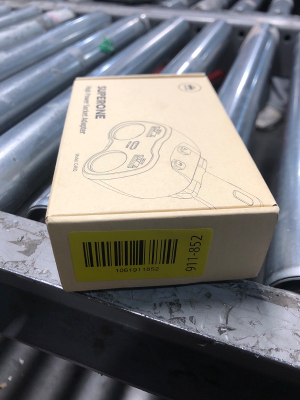 Photo 1 of [2025 Upgraded] Cigarette Lighter Splitter, SUPERONE 180W 2-Socket Cigarette Lighter Adapter with Dual QC3.0 and 20W PD USB C Car Charger Splitter for GPS/Dash Cam/Laptop/iPad/iPhone 17/16/15/14/13/12