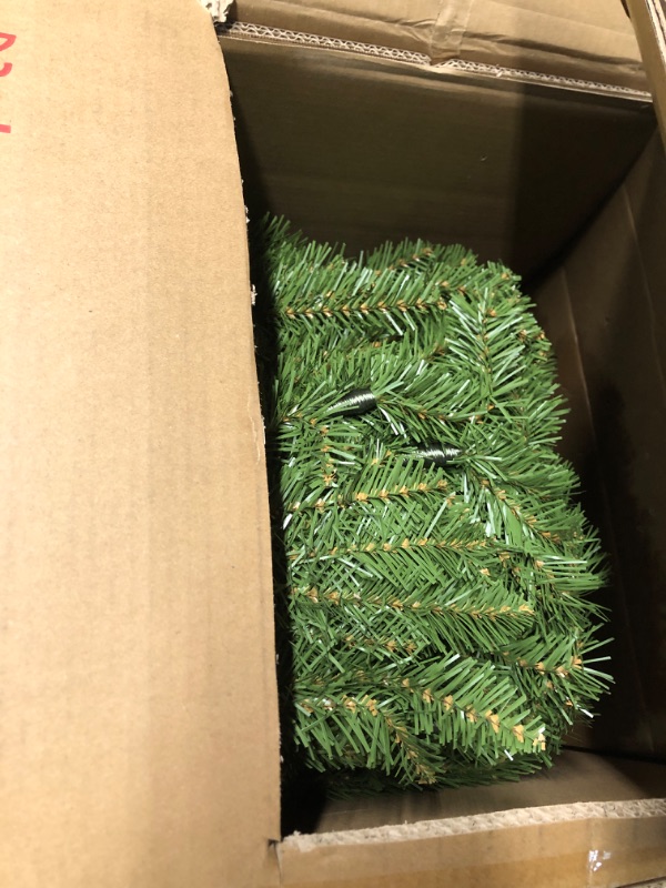 Photo 1 of *****FACTORY SEALED OPENED FOR INSPECTION****National Tree Company 12 ft Unlit Dunhill Fir Artificial Full Christmas Tree, 7,794 Tips, Includes Stand, Green
