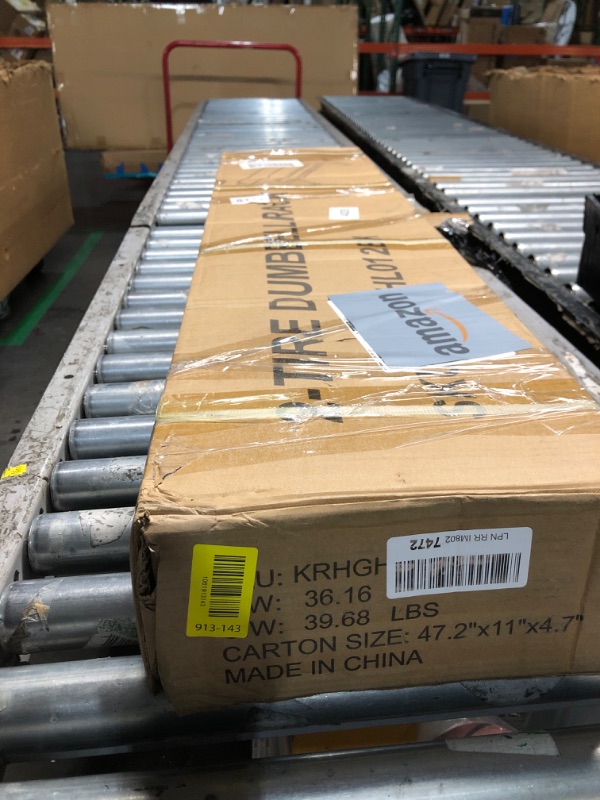 Photo 1 of ****FACTORY SEALED OPENED FOR INSPECTION****CAP Barbell 3-Tier Dumbbell Rack – Heavy-Duty 1,000 lb Dumbbell Storage Rack for Home or Garage Gym – Weight Rack for 5–75 lb Dumbbell Sets