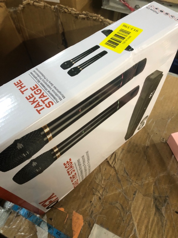 Photo 1 of QFX M-336 Wireless Dynamic Professional Microphone - Twin Pack