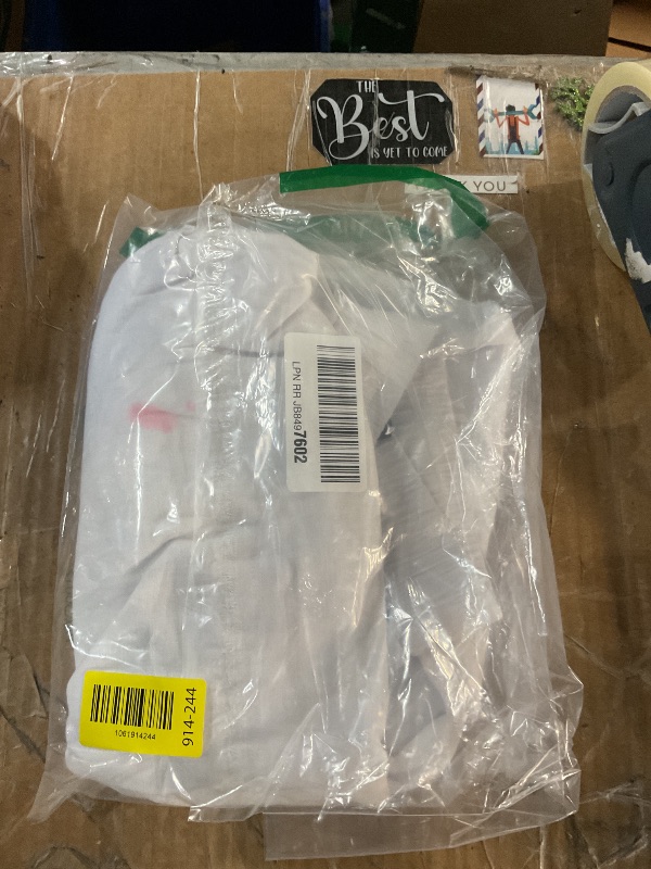 Photo 1 of ***MINOR DAMAGED***
PIDOGYM Mens Cotton Linen Pants, Summer Beach Pants Casual Loose Fit with Elastic Waist Drawstring White