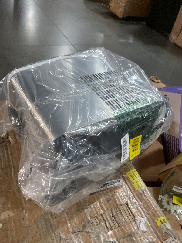 Photo 1 of ***(PARTS ONLY/ NON FUNCTIONAL)***Aeitto Countertop Ice Maker Machine, 26lbs Ice in 24H, 8 Bullet Ice Cubes in 6 Mins, Self-Cleaning Portable Ice Maker with 2 Ice Sizes, Basket & Scoop for Home, Kitchen, Office, Stainless Steel