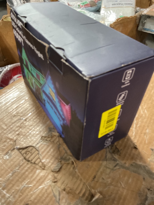 Photo 1 of (used)(incomplete) CETELUMA 400Ft Permanent Outdoor Lights for House Waterproof, IP67 LED Eave Lights with App/Remote Control