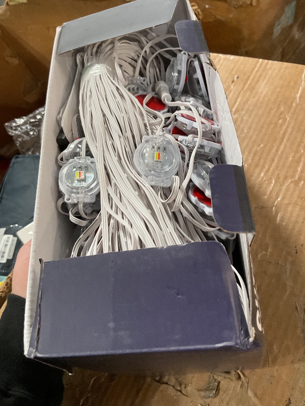 Photo 1 of (used)(incomplete) CETELUMA 400Ft Permanent Outdoor Lights for House Waterproof, IP67 LED Eave Lights with App/Remote Control