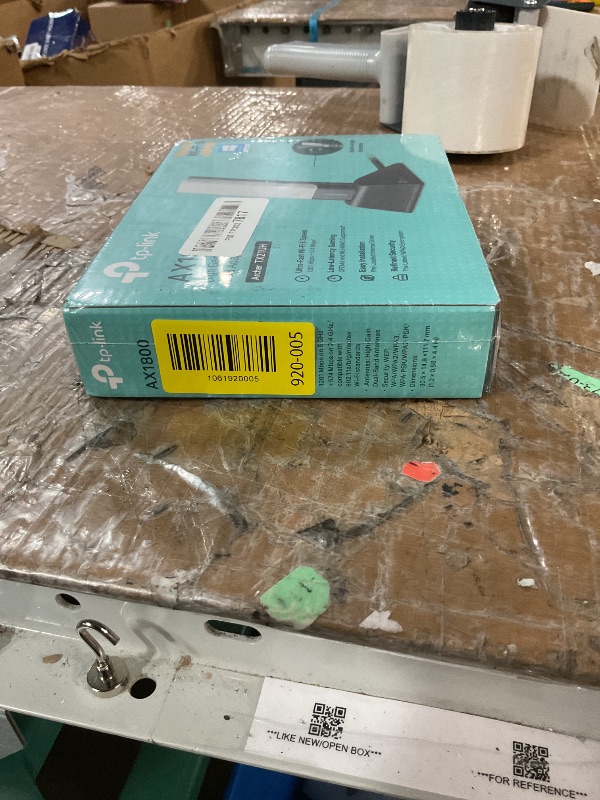 Photo 1 of * factory sealed *
TP-Link AX1800 WiFi 6 USB Adapter for Desktop PC (Archer TX21UH) Wireless Network Adapter with 2.4GHz, 5GHz, MU-MIMO, OFDMA, High Gain Dual Band 5dBi Antenna, WPA3, Supports Windows 11/10