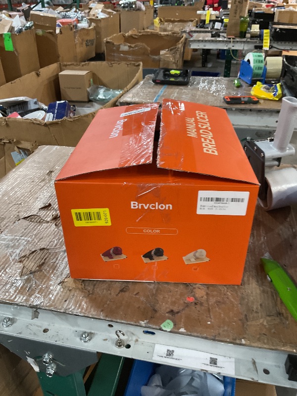 Photo 1 of ?Upgraded?Manual Bread Slicer for Homemade Sourdough Bread,Metal Guide & Adjustable Thickness, Hand Crank Bread Slicer with Scale Line and Suction Cup, Sharp Blade, Suitable for Sourdough Bread, Etc