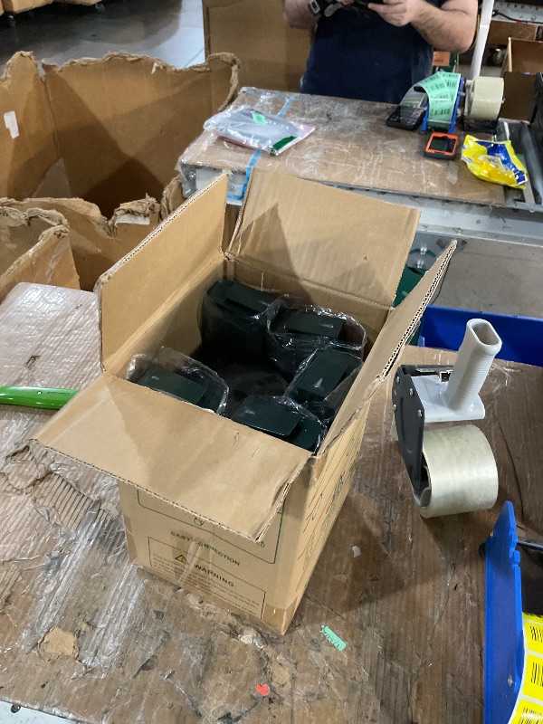 Photo 1 of (used)(incomplete) CreiYuan Rotating Christmas Tree Stand, Thickened ABS, Sturdy 5-Legged Design, Includes 3 Adapters & Sockets, Supports