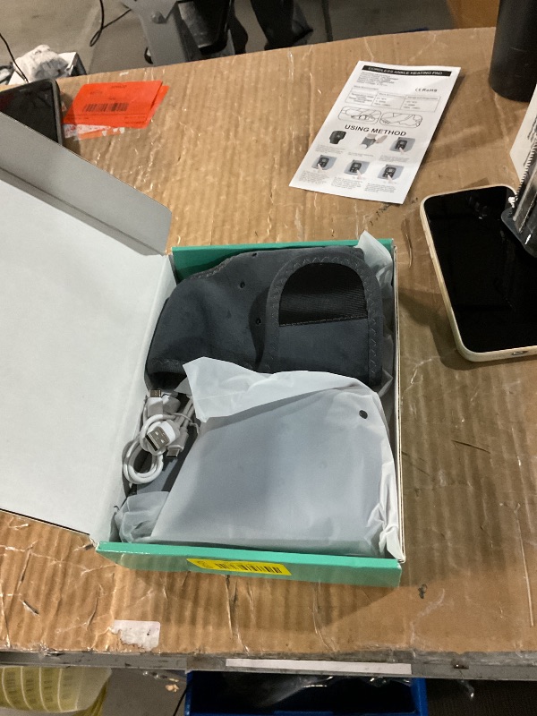 Photo 1 of ***MISSING PARTS***
TEVIKE Foot Advanced Renew Triple Method Massager, with 5 Vibration Modes and 6 Heat Levels, Suitable for Reduce Fatigue and Plantar Fasciitis, Travel & Home Use