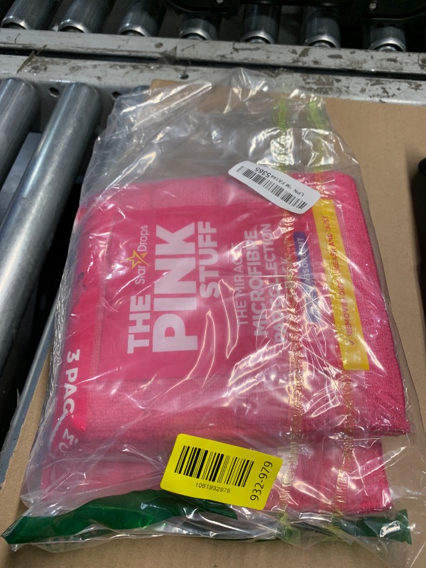 Photo 1 of ***MISSING PARTS***
Stardrops The Pink Stuff Miracle Microfibre Pad Collection – Durable, Dual-Sided Scrubbing & Cleaning Pads for Tough Stains and Everyday Messes (6 Pack)