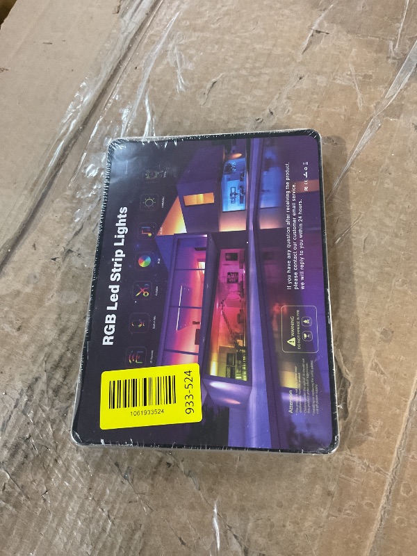 Photo 1 of * factory sealed *
GANZQH 50FT Led Lights for Bedroom, Color Changing RGB Led Strip Lights Indoor, Music Sync Led Light Strip with Remote and App Control, DIY Led Lights for Room Home Decor Ambient Lighting (1 * 50FT)