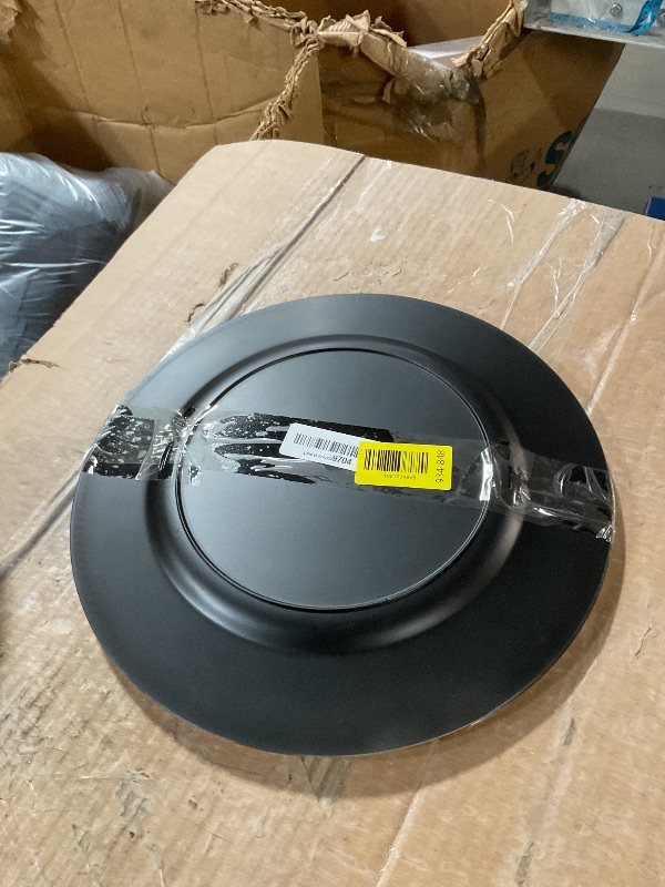 Photo 1 of * only comes with four *
Okllen 12 Pack Plastic Gold Charger Plates, 13" Round Beaded Charger Plates for Wedding, Catering Event, Tabletop Decor