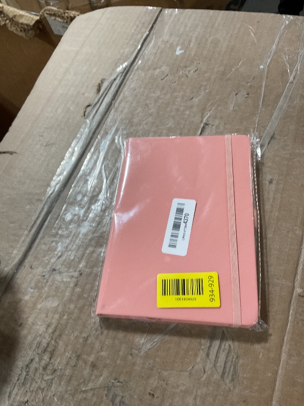 View 2 of * only come with the peach colored one *
Laumoi 14 Pack Lined Journal Notebooks 5.5 x 8.2 Inch A5 Hardcover Notebook College Ruled Notepad with Pen Holder PU Leather Ruled Lined Journals for School Business Work Writing (Candy Color)