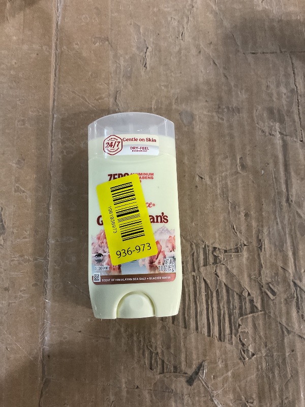 Photo 1 of * only comes with one
 Old Spice GentleMan's Aluminum Free Dry Feel Deodorant for Men, 24/7 Lasting Freshness, Gentle on Skin with Skin Conditioners, Himalayan Sea Salt + Glacier Water Scent, 3.0 oz (Pack of 3)