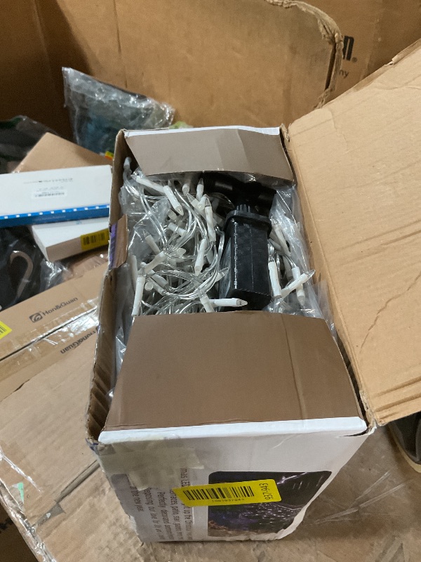 Photo 1 of ***(PARTS ONLY/ NON FUNCTIONAL)***132FT 1332 LED Outdoor Christmas Lights - 296 Ice Drops, 12 Pro Modes with Timer Memory & Brightness, Waterproof Hanging Ice String Light for Holiday Wedding Garden Fence House Decor (Cool White)