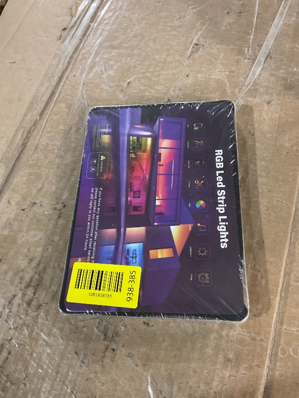 Photo 1 of * factory sealed *
GANZQH 50FT Led Lights for Bedroom, Color Changing RGB Led Strip Lights Indoor, Music Sync Led Light Strip with Remote and App Control, DIY Led Lights for Room Home Decor Ambient Lighting (1 * 50FT)