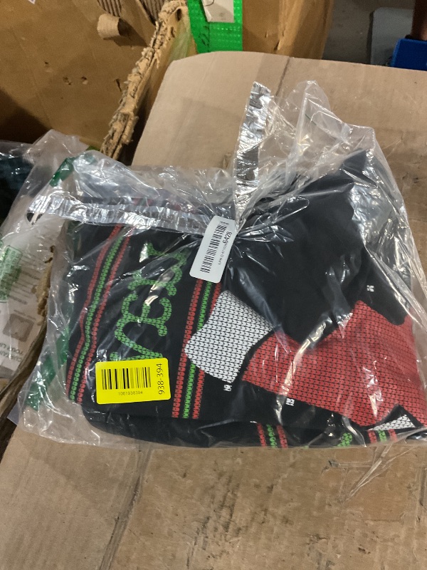 View 2 of * black *
Well Hung - Funny Adult Ugly Christmas Sweater-Style Sweatshirt. size XL.