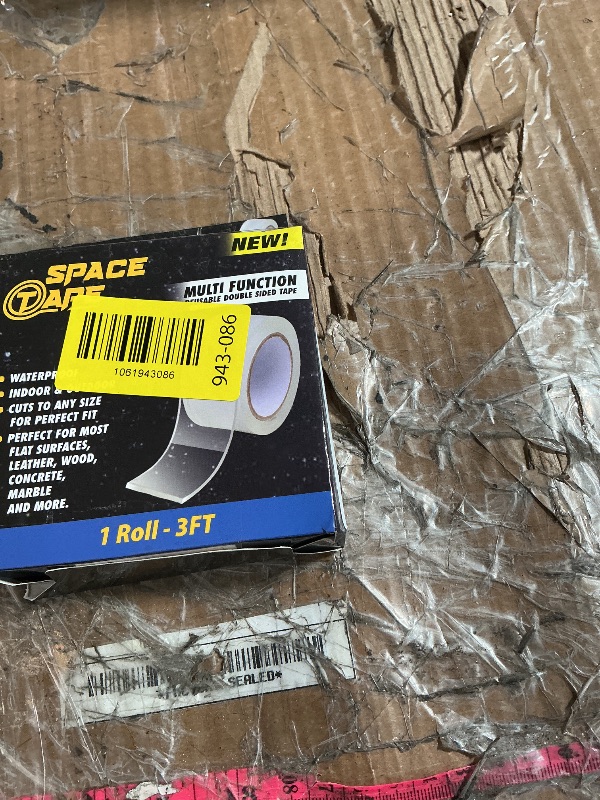 Photo 1 of ***STOCK PHOTO FOR REFERENCE ONLY***
Double Sided Tape Heavy Duty, Adhesive Mounting Tape Waterproof, 16.4 FT x 0.94 IN, Strong Foam Tape for Walls, Automotive, Home Office Decor, Made of 3M VHB Tape (Pack of 1)