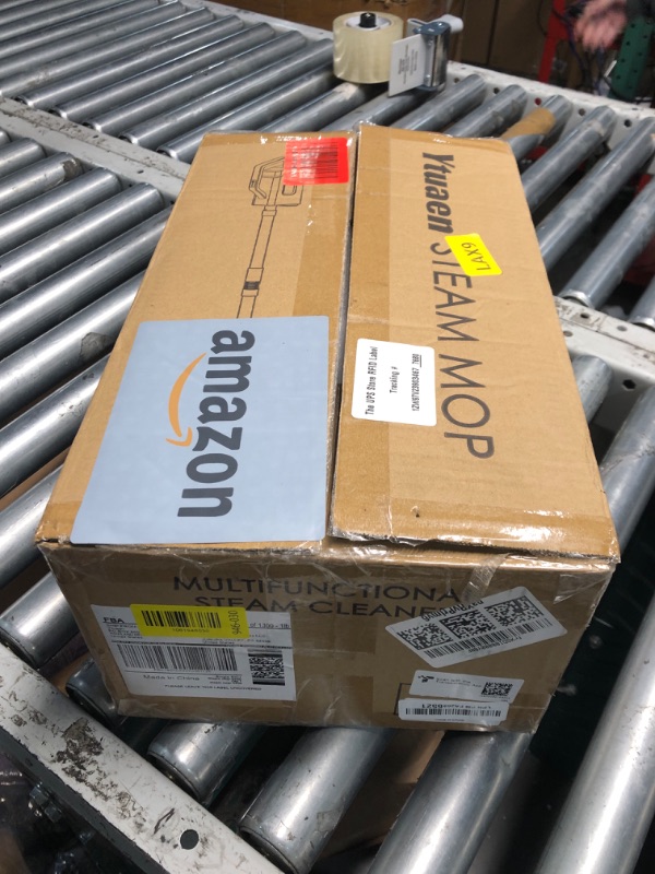 Photo 1 of ***(HEAVILY USED/ MINOR DAMAGE)***Steam Mop 12-in-1 Steam Cleaner for Home with 23FT Power Cord 3 Steam Modes Detachable Steam Mops for Floor Cleaning Multipurpose Steamer for Walls, Tiles, Furniture Carpets, Windows, sofas