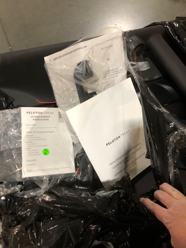 Photo 1 of ***PARTS ONLY***
Peloton Cross Training Tread, Treadmill for Running, Walking, and Hiking with Manual or Auto-Incline Options and Immersive 24” HD Touchscreen, Exercise Equipment for Home Cardio and Strength Workouts