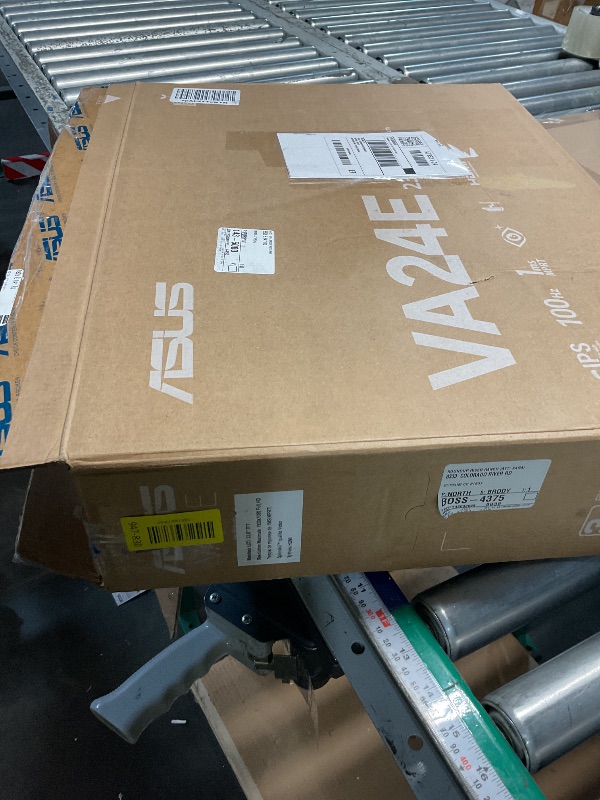 Photo 1 of (MISSING STAND) ***PARTS ONLY***ASUS 24 Inch Frameless Monitor - 23.8-inch viewable, IPS, Full HD, 100Hz, 1080P, 1ms, Adaptive-Sync, for Working and Gaming, Flicker Free, HDMI, VESA Mountable, Tilt - VA24EHF