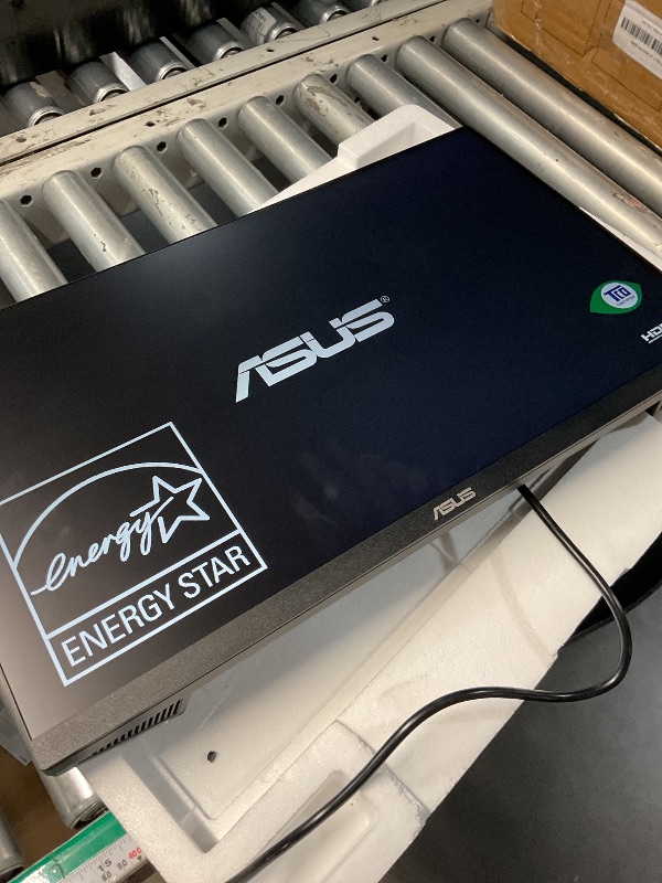 Photo 1 of (MISSING STAND) ***PARTS ONLY***ASUS 24 Inch Frameless Monitor - 23.8-inch viewable, IPS, Full HD, 100Hz, 1080P, 1ms, Adaptive-Sync, for Working and Gaming, Flicker Free, HDMI, VESA Mountable, Tilt - VA24EHF