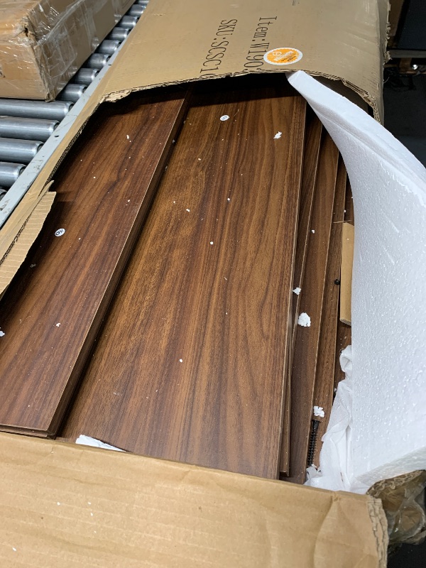 Photo 1 of ***PARTIAL SET - PRICE ADJUSTED***
Hootata 31.5''W Walnut Shoe Storage Cabinet for Entryway with 2 Flip Drawers, Fluted Slim Shoe Cabinet, Free Standing Wooden Shoes Organizer for Foyer, Hallway