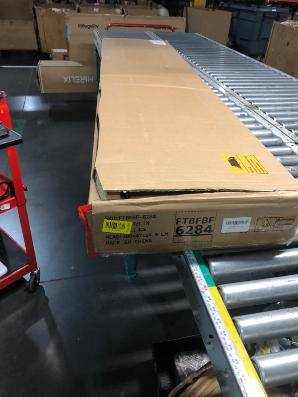 Photo 1 of ***PARTIAL SET/PRICE ADJUSTED***YITAHOME King Size Bed Frame with 4 Storage Drawers and RGB Lights, Velvet Upholstered Platform Bed with Charging Station and Storage Headboard, No Box Spring Needed, Noise-Free, Easy Assembly, Beige