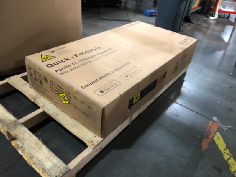 Photo 1 of ***FACTORY SEALED***Foldable Treadmill with Auto Incline - Vitalwalk Commercial 48"x18" Wide Running Belt, 20% / 15% Incline, 10MPH, 3.5HP Brushless, Walking Pad Treadmill for Home, Auto Folding, No Installation, 350LBS