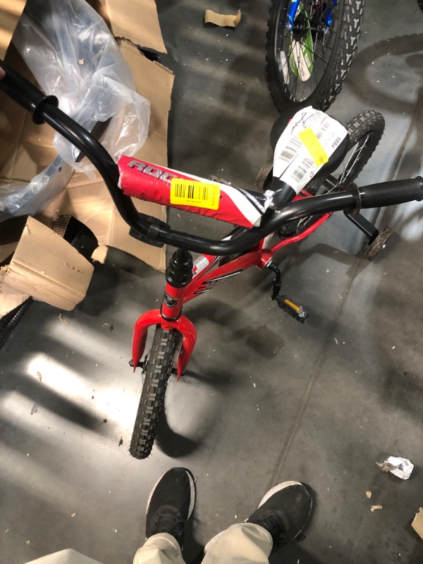 Photo 1 of ***DAMAGED - SEE NOTES/PICTURES***
Huffy 16" Rock It Kids' Bike, Fits Riders 42" - 48", Red, Child, Boys