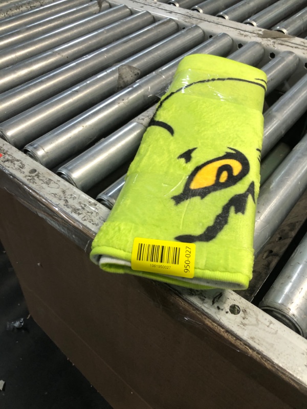 View 2 of ***STOCK PHOTO REFERENCE ONLY***Collectibles Grinch by Dr. Seuss Holiday & Christmas Non Slip Plush Poly Knit Bathroom Mat Rug, 21x34, (Officially Licensed Product) by Franco
