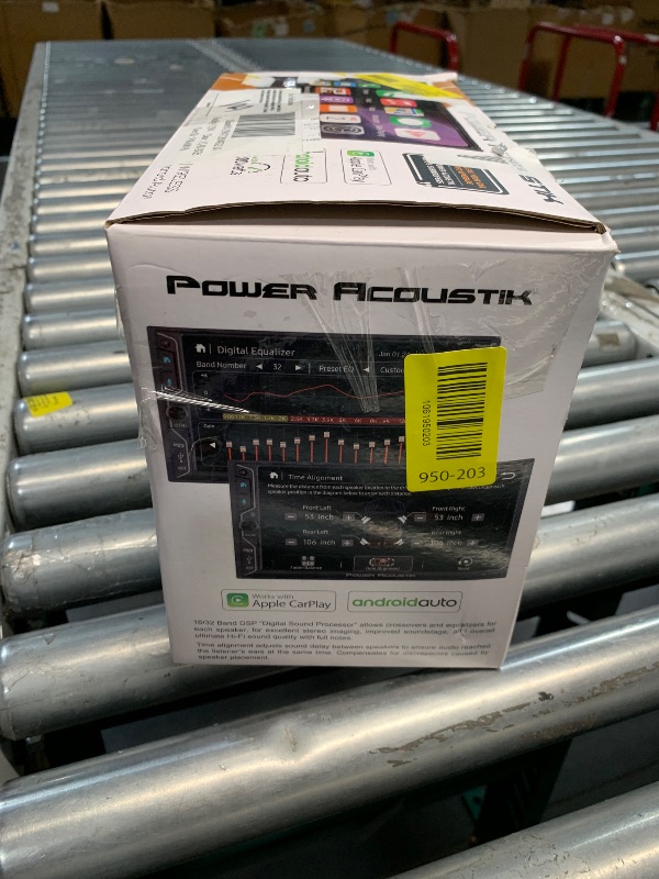 Photo 1 of ***MISSING PARTS***
Power Acoustik Car Stereo Bundle: 7" Mechless HD LCD with Capacitive Touchscreen & Bluetooth with (2) 6.5" Speakers | Car Play and Android Auto