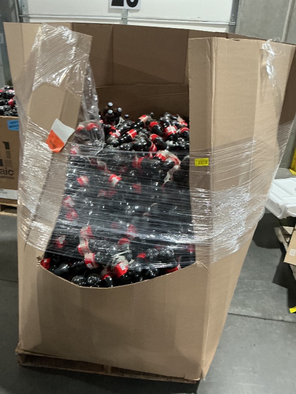 Photo 1 of ***NON-REFUNDABLE - THIS PALLET IS NON-REFUNDABLE. DRINKS ARE PAST EXPIRATION. DRINKS ARE EXPIRED. THESE EXPIRED DRINKS ARE NON-REFUNDABLE***Pallet of different Coca Cola products different exp dates