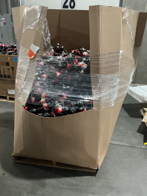 Photo 1 of ***NON-REFUNDABLE - THIS PALLET IS NON-REFUNDABLE. DRINKS ARE PAST EXPIRATION. DRINKS ARE EXPIRED. THESE EXPIRED DRINKS ARE NON-REFUNDABLE***Pallet of different Coca Cola products different exp dates
