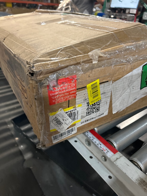 Photo 1 of ***PARTIAL SET - PRICE ADJUSTED***
LIVELYGLOW Makeup Vanity Desk Set, 35.4“Wx15.7”Dx53.9“H, White (Smart LED Mirror, with Cushion Stool, Hairdryer Rack, Power-Outlet, 4 Drawers, Open Shelves)