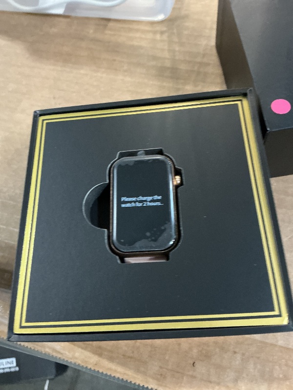 Photo 1 of ***FACTORY SEALED*** Smart Watch Fitness Tracker (Answer/Make Call), 24/7 Heart Rate Spo2 Blood Pressure Monitor Sleep Tracker, 114 Sports Modes Pedometer Calorie Step Tracker, Waterproof Activity Tracker for Women