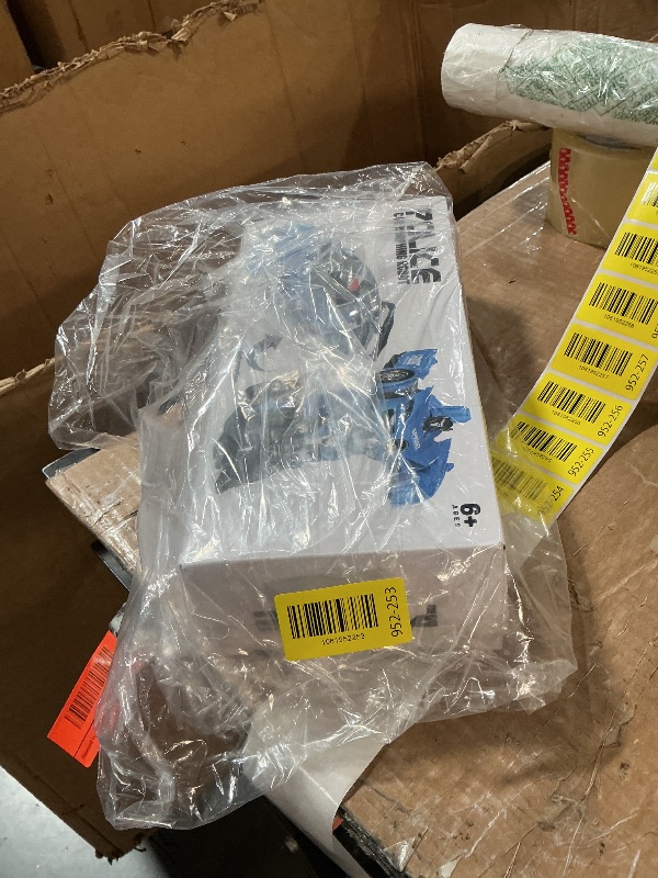 Photo 1 of ***(PARTS ONLY/ MAJOR DAMAGE/ NON FUNCTIONAL)***AONEPTR Remote Control Car, One-Click Becoming Robot Transforming Toys Car for Boys, Smooth Deformation, Demo Mode, 360° Rotation, Easy to Use, 2.4GHZ, with LED Lights, RC Cars for Christmas, Kids