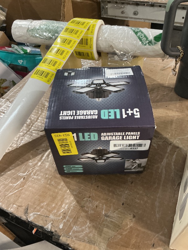 Photo 1 of [Upgraded] LED Garage Light,400 Watt Equivalent 6500K,Cool Daylight White LED Area Light,E26/E27 Medium Base,for Outdoor Factory Warehouse Barn Backyard and More,Super Bright