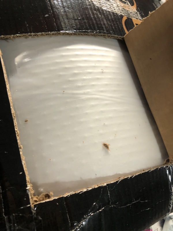 Photo 1 of ****OPENED FOR INSPECTION ****EGOHOME 14 Inch King Size Memory Foam Mattress for Back Pain, Cooling Copper Gel Bed in a Box, Foam Made in USA, CertiPUR-US Certified, Therapeutic Medium Firm, 76x80x14 Black