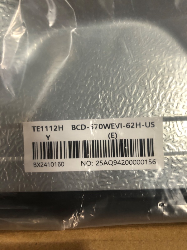 Photo 1 of ****OPENED FOR INSPECTION***TRUCK PICK UP***Commercial Cool 20 Cu. Ft. Top Mount Refrigerator with Ice Maker, 2-Door Refrigerator with Top Freezer,Freezer with Icemaker and Adjustable Temperature Control,Energy Star Certified, Stainless Look